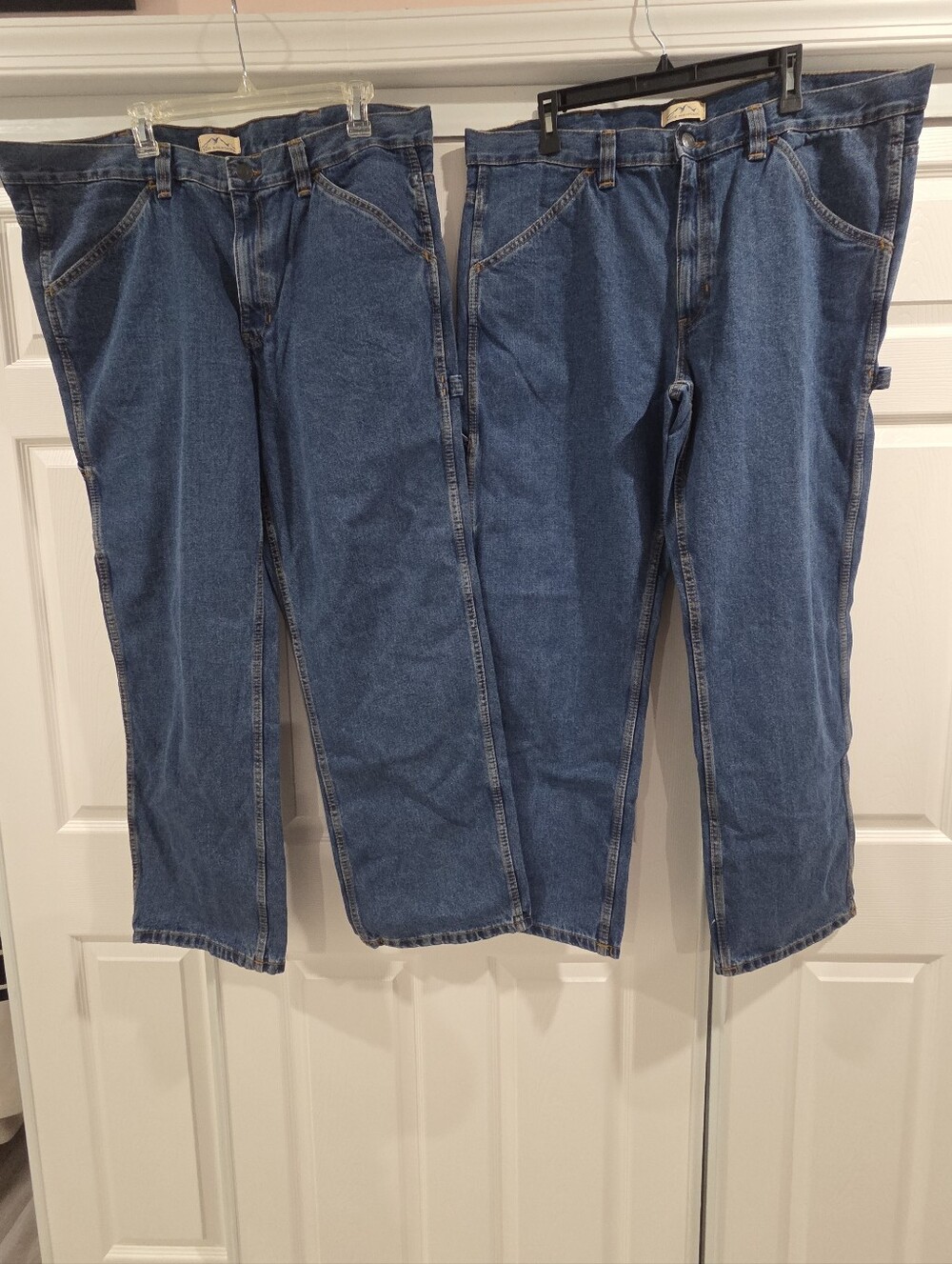 2 Pair Blue Mountain Men's Jeans